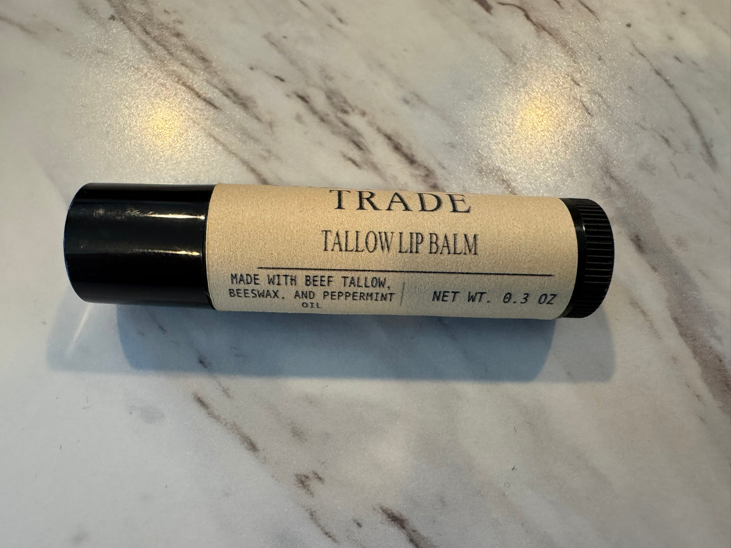 Tallow Lip Balm- Peppermint 3 pack