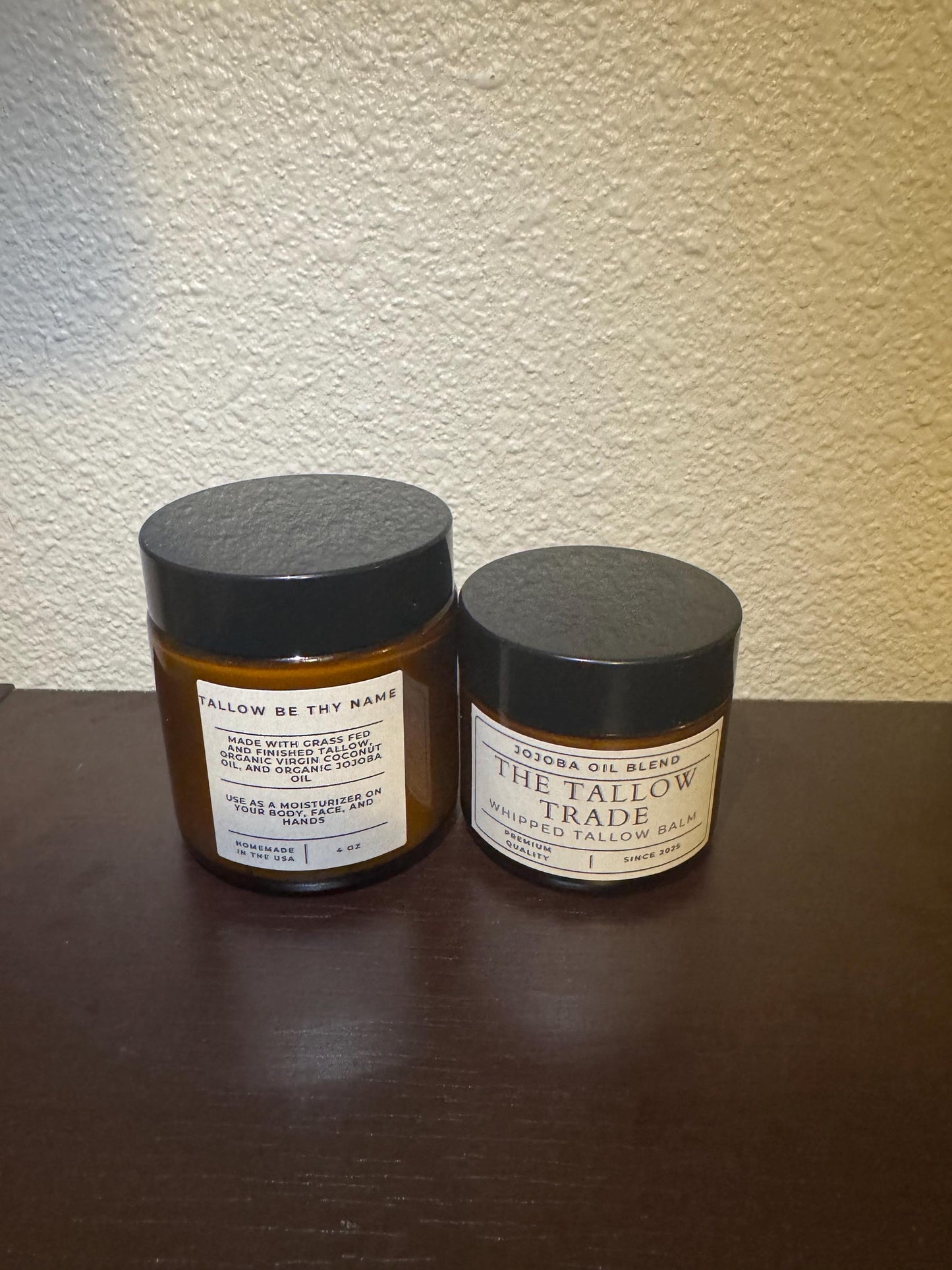 Whipped Tallow Balm- Jojoba Oil Blend