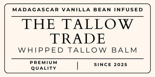 Whipped Tallow Balm- Vanilla Bean Infused